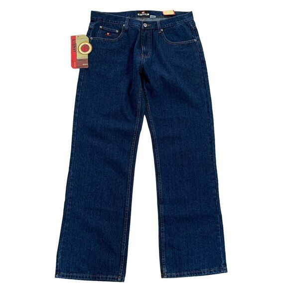 G-Unit Jeans 36x33 Dark Wash Straight Leg NWT Y2K Streetwear Hip Hop - Picture 1 of 11